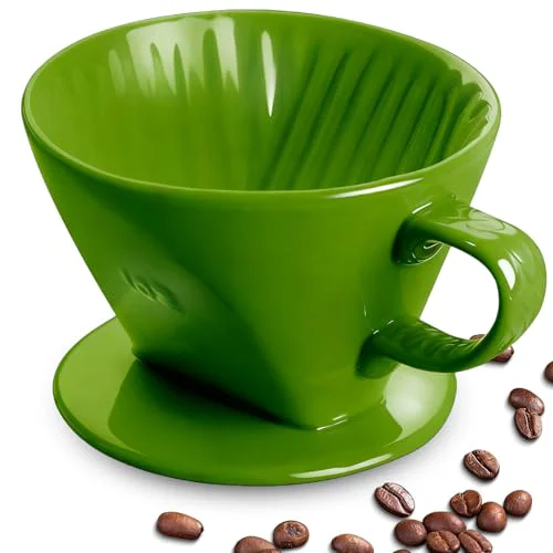 Luxury Handmade Pour Over Ceramic Coffee Dripper Innovative