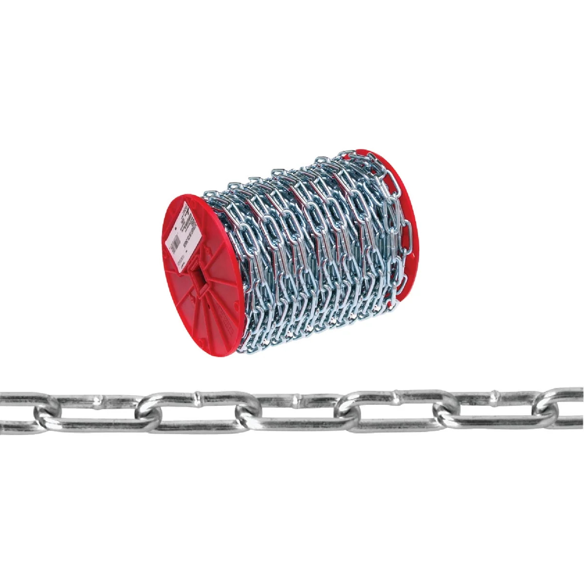 Recyclable Campbell 2 125 Ft. Zinc-Plated Low-Carbon Steel Coil Chain Reusable
