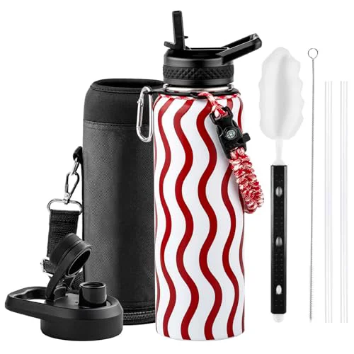 Clean Insulated Water Bottle 40 oz Easy-to-Use