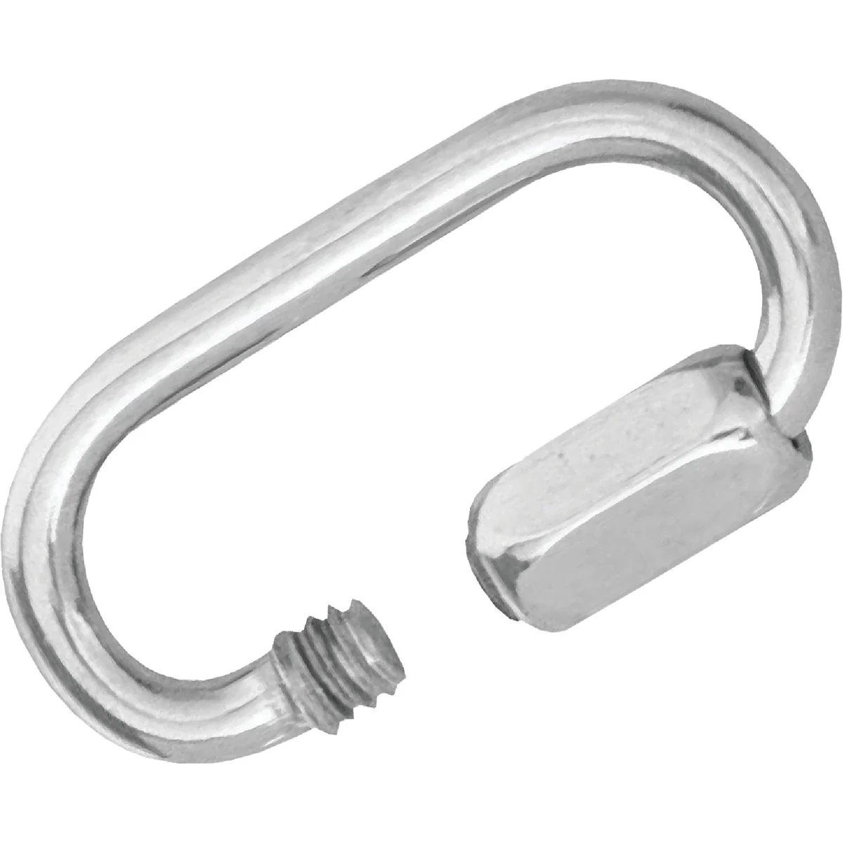 Classic Campbell 3 8 In. Polished Cast Stainless Steel Quick Link Minimalist