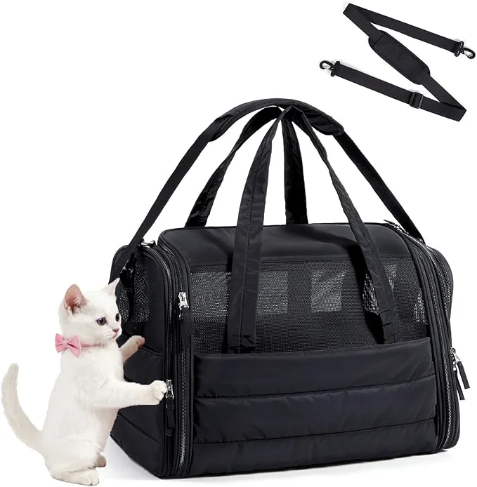 Smart BAGSMART Cat Carrier Soft-Sided Pet Carrier Original