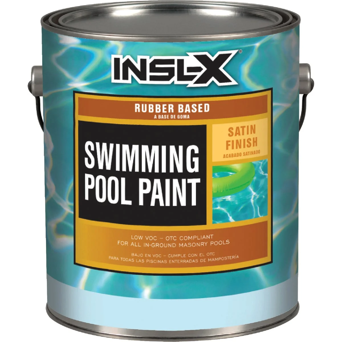 Trusted Insl-X 1 Gal. Ocean Blue Satin Rubber Based Pool Paint Authentic