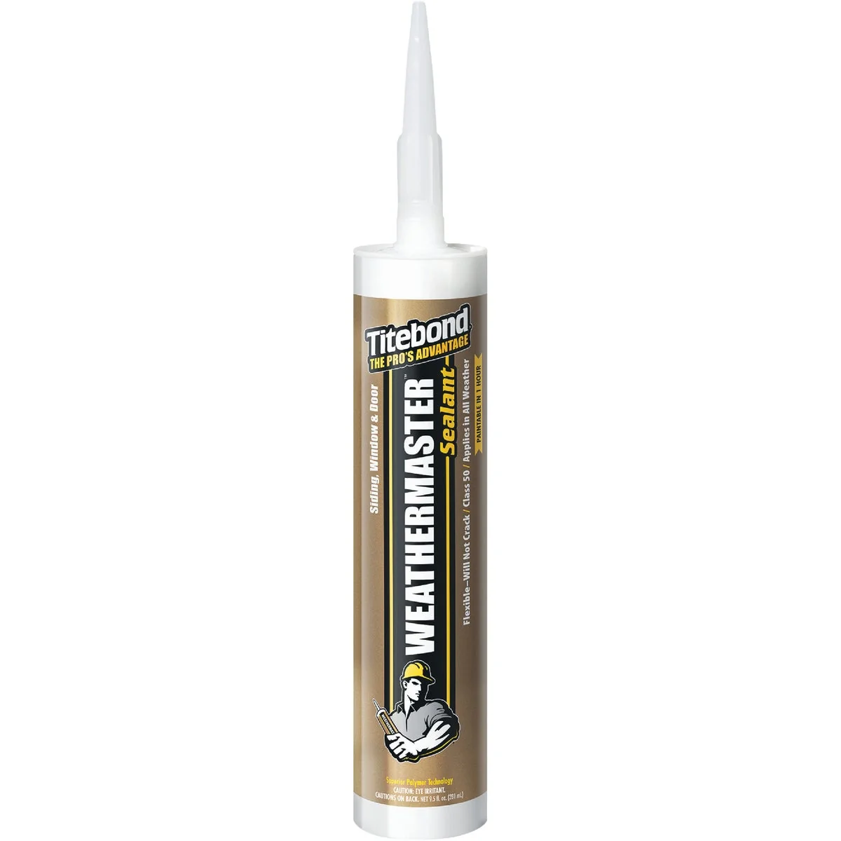 Certified Titebond WeatherMaster 10 Oz. Polymer Sealant 44011 Translucent Smooth