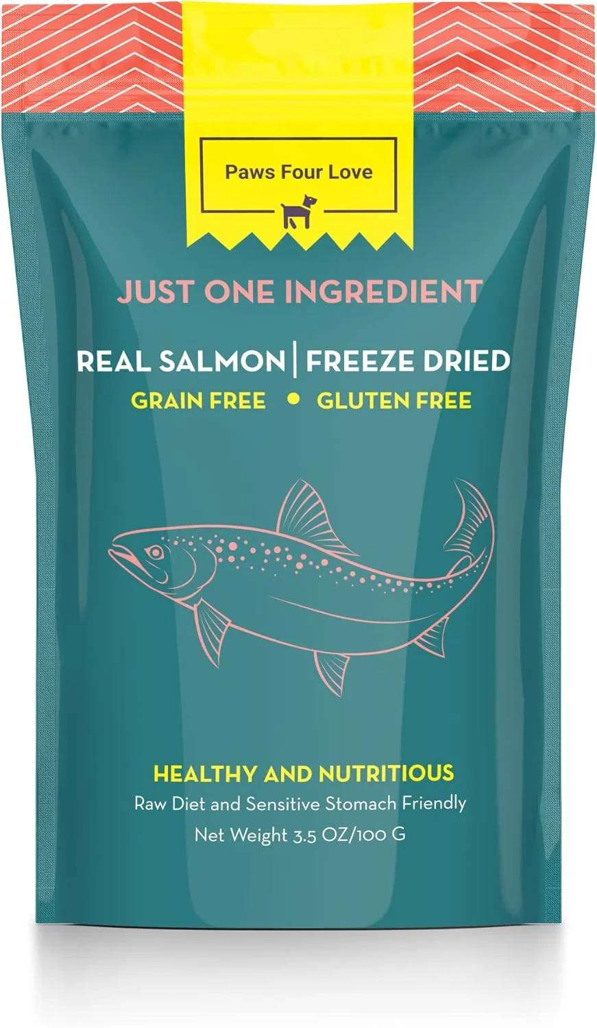 Certified Organic ze Dried Dog Cat Treats – Single Ingredient Grain Food Toppers for Healthy Pets No Fillers or Preservatives 3 Bag Salmon High-Grade