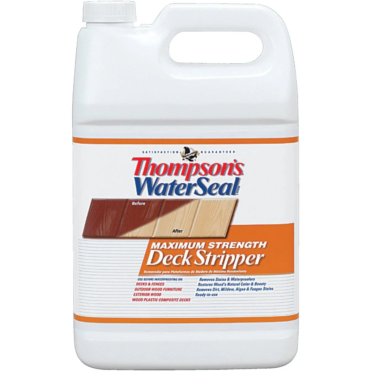 Flexible Thompsons WaterSeal 1 Gal. Maximum Strength Deck Stripper Trusted