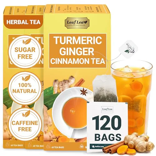 Fast Ginger Turmeric Tea 120 Count Superior