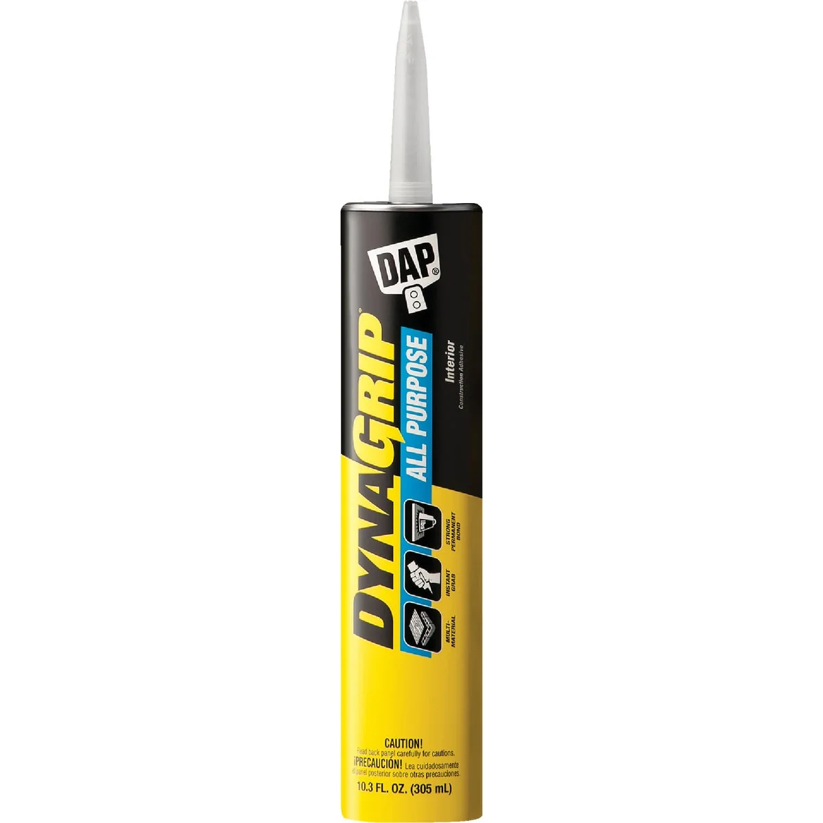 Expertly Made DAP DYNAGRIP 10.3 Oz. All Purpose Construction Adhesive Functional