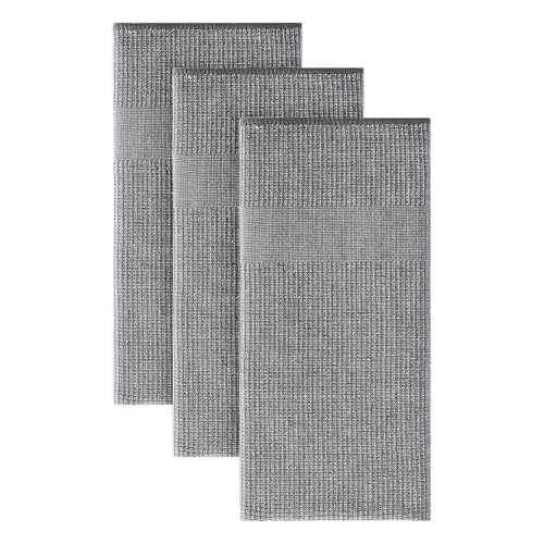 Durable 380 GSM Cotton Premium Kitchen Towels 3 Pack 3 Count Prestigious