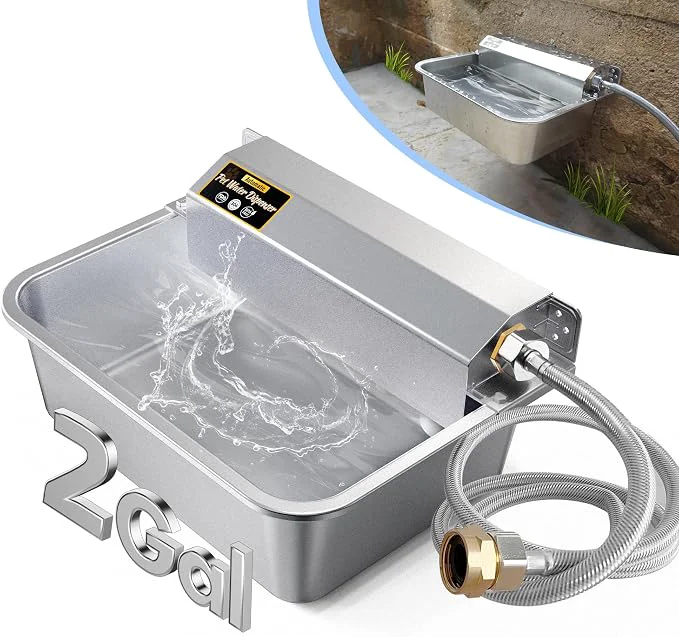 Authentic Automatic Dog Water Dispenser 2 Gallons 304 Stainless Steel Dog Water Bowl Exceptional