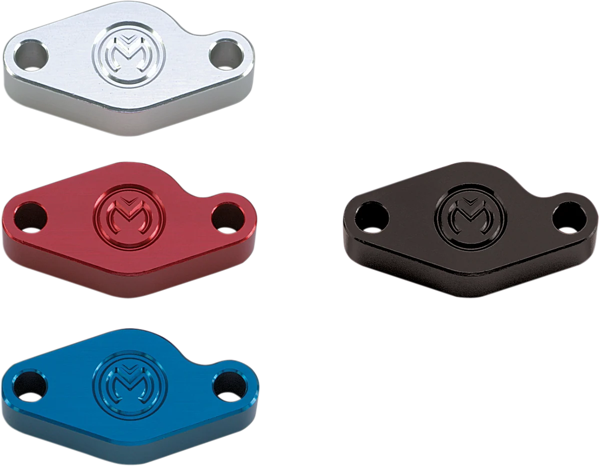 Healthy MOOSE RACING E-Brake Block-Off Plate – Polished BL-BP6061P Prestigious