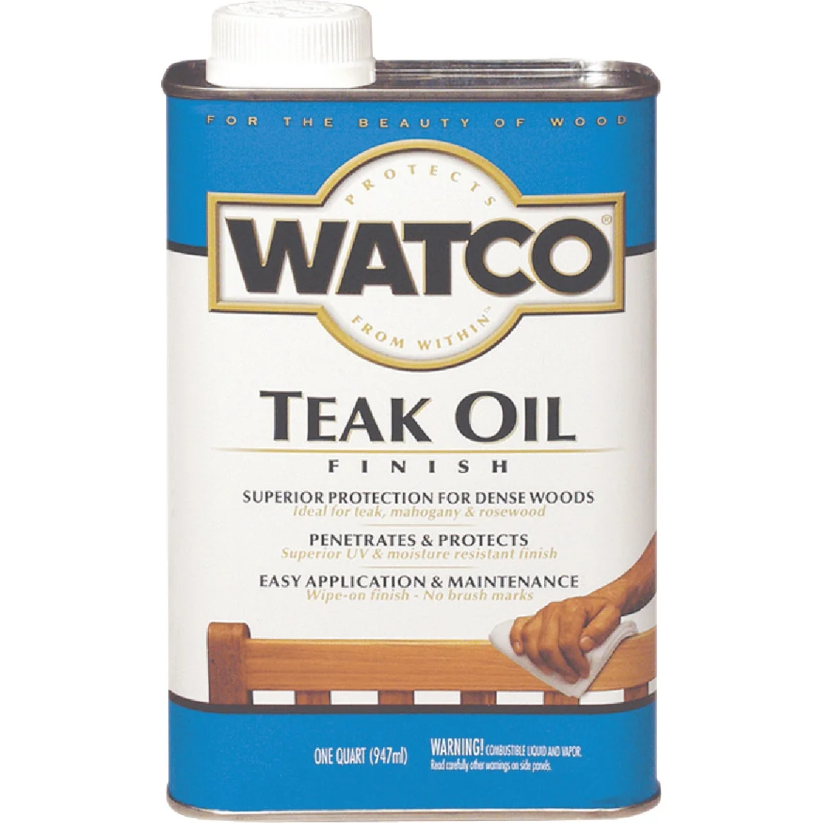 Versatile Watco 1 Qt. Low VOC Teak Oil Finish Powerful