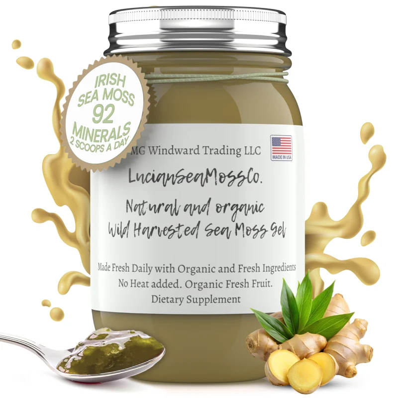 Selected Organic MSM Infused Sea Moss Gel Long-Lasting
