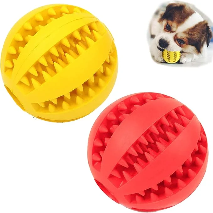 Premium Sunglow 2 Pack Teething Toys Ball Professional
