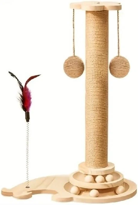 Carefully Designed Cat Scratching Post-2About ThisOverview Stylish
