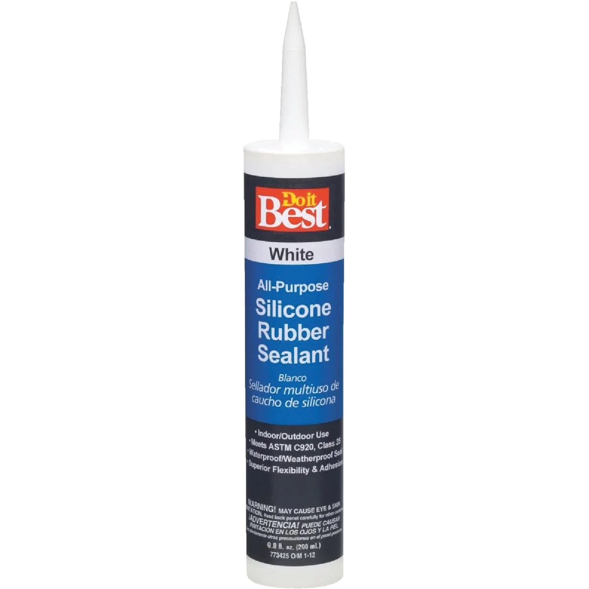 Sophisticated Do it 9.8 Oz. All-Purpose Silicone Sealant White Classic