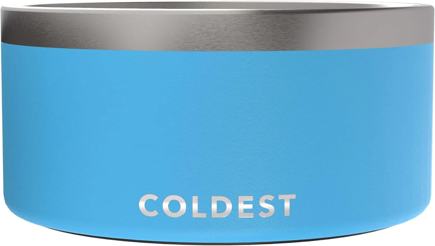Elegant Coldest Dog Bowl – Anti Rust Metal Non Slip 3 Layers Insulated Stainless Steel Dog Bowls – Spill Proof Heavy Duty – Water Bowl for Dogs Cats Pets Dish Washer Safe 200 oz Celestial Blue Smart