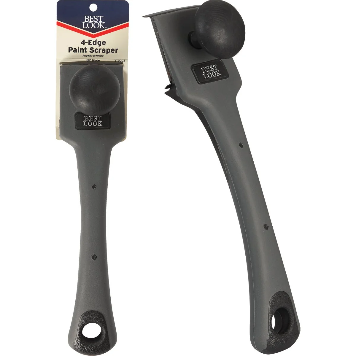 Superior Look 2-1 2 In. Heavy Duty Paint Scraper with Knob Functional