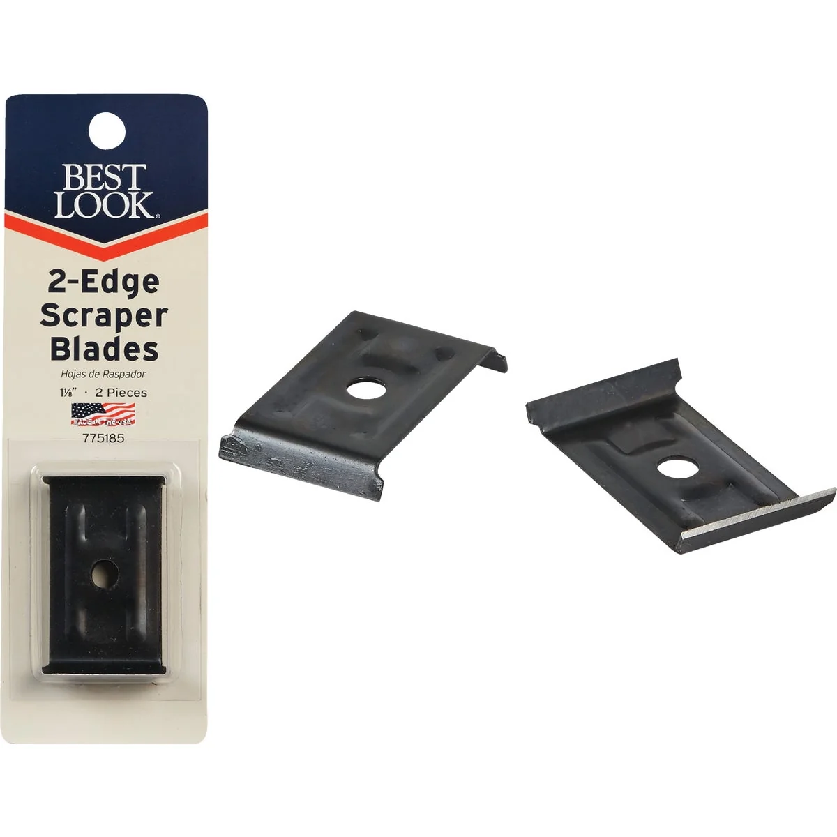 Sophisticated Look 1-1 8 In. Scraper Blade 2-Pack Verified