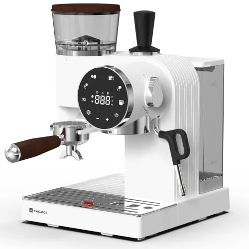 Powerful 20 Bar Espresso Machine Detailed