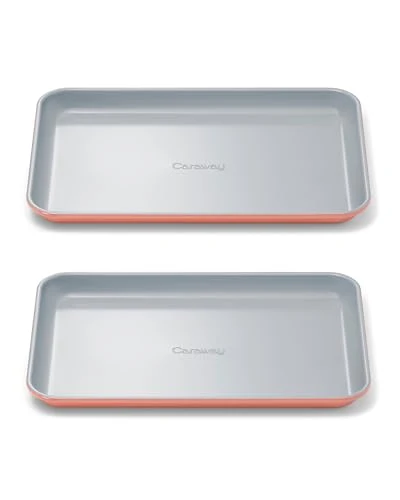 Original Non Stick Ceramic Small Baking Sheet Duo 2 Count Dependable