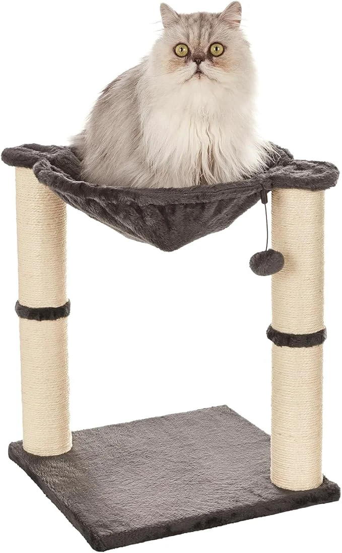 Selected Amazon Basics Sturdy Cat Condo Tower High-Performance