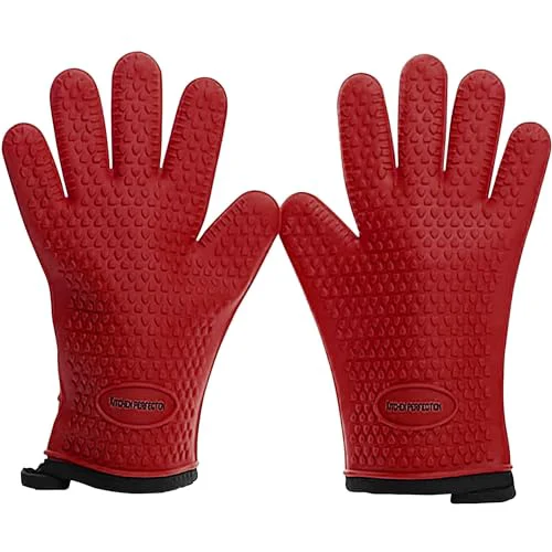 Smart XL Silicone Smoker BBQ Gloves Solid