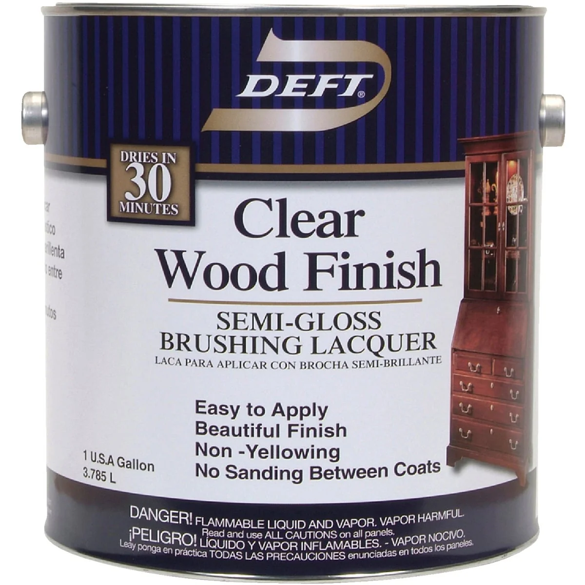 Top-Quality Deft Semi-Gloss Gallon 400 Sq. Ft. Gal. Lacquer Quality
