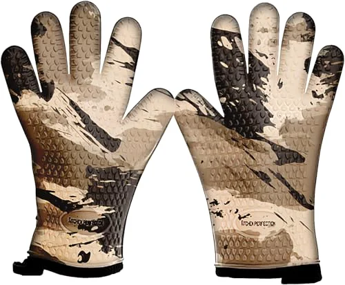 Next-Generation XL Silicone Smoker BBQ Gloves 2 Count Fashionable