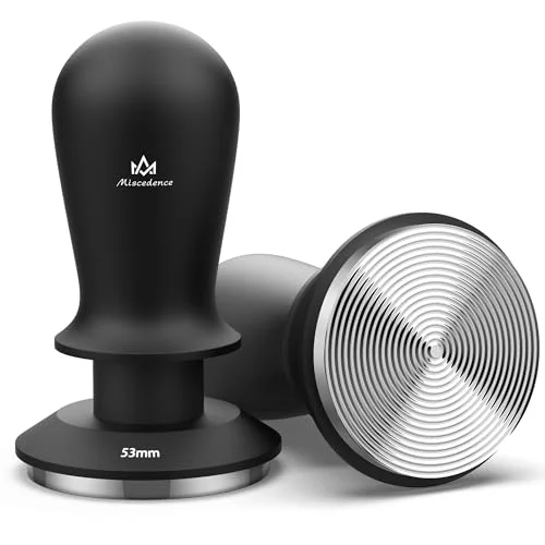 Original Espresso Tamper 53mm Calibrated Spring Loaded Coffee Tamper with Constant Pressure Artisan