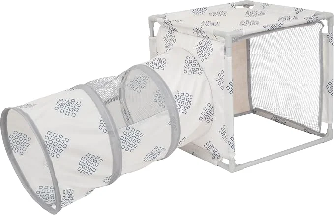 High-Grade Kitty City Cozy Cat Play Furniture Hideaway Cat Tunnel Next-Generation