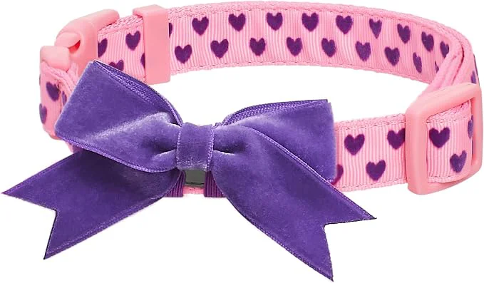 Easy-to-Use Blueberry Pet Adjustable Flocking Dog Collar Trusted