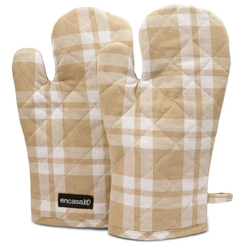 Functional Oven Mitts Heat Resistant Kitchen Gloves 2 Count Next-Generation