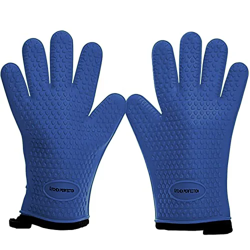 Clean Silicone Smoker BBQ Gloves Traditional