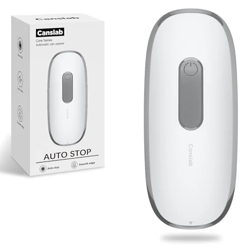 Elegant CORE Electric Can Opener_Single Touch Automatic Can Opener for Seniors with Arthritis Exclusive