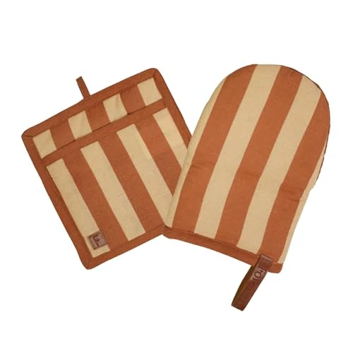 User-Friendly Pot Holders Oven Mitts Set for Kitchen 2 Count Responsible
