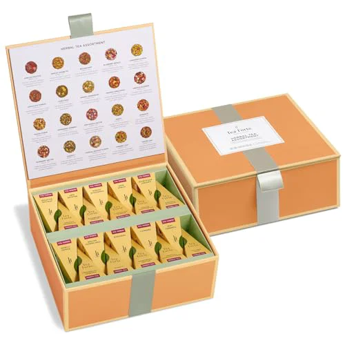 Smooth Tea Sampler 40 Pyramid Infuser Bags Pure