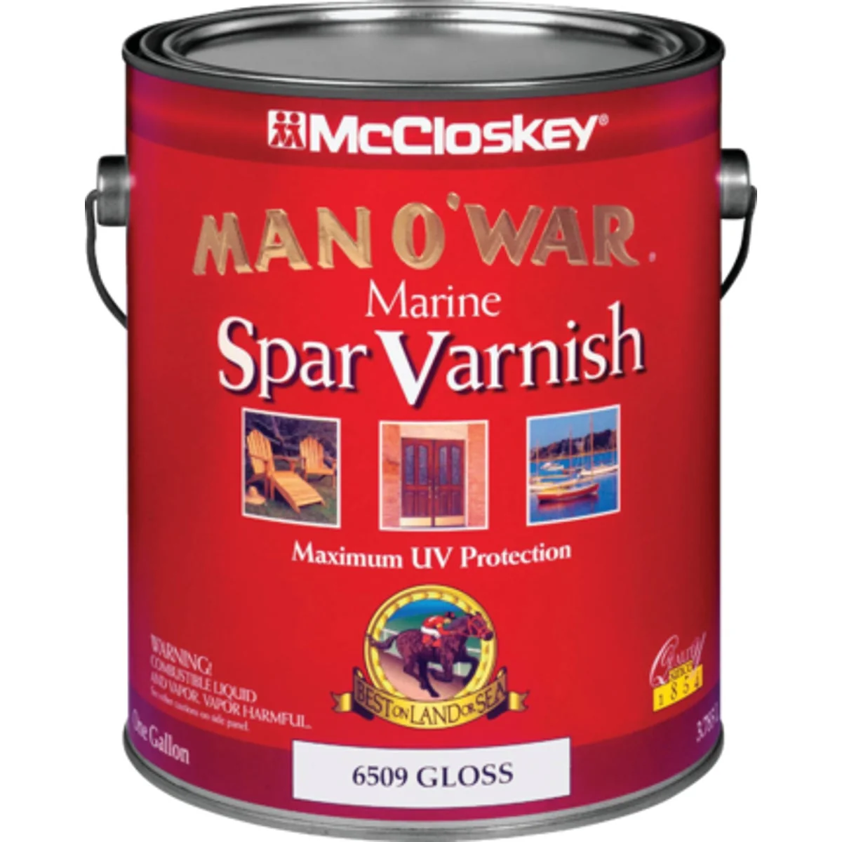Functional McCloskey Man O’War VOC Gloss Spar Interior Exterior Varnish Gallon Advanced