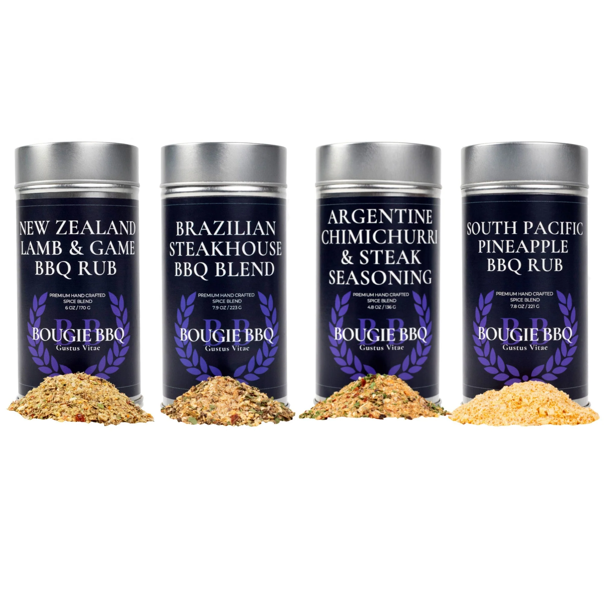 Breathable Global Gourmet BBQ Collection – 4 Pack Safe