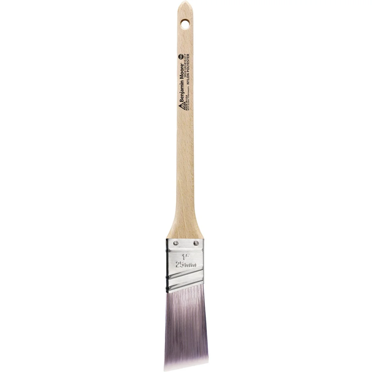 Fine Crafted Benjamin Moore 1 In. Firm Nylon Poly Thin Angle Sash Brush Classic