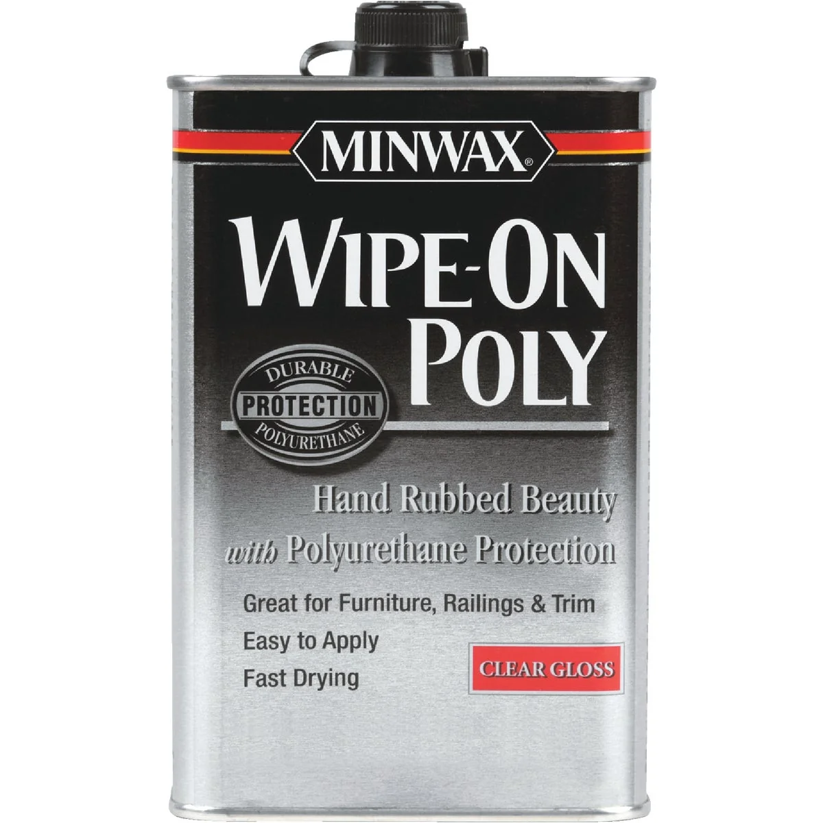 Convenient Minwax Gloss Wipe-On Interior Polyurethane 1 Qt. Premium Material