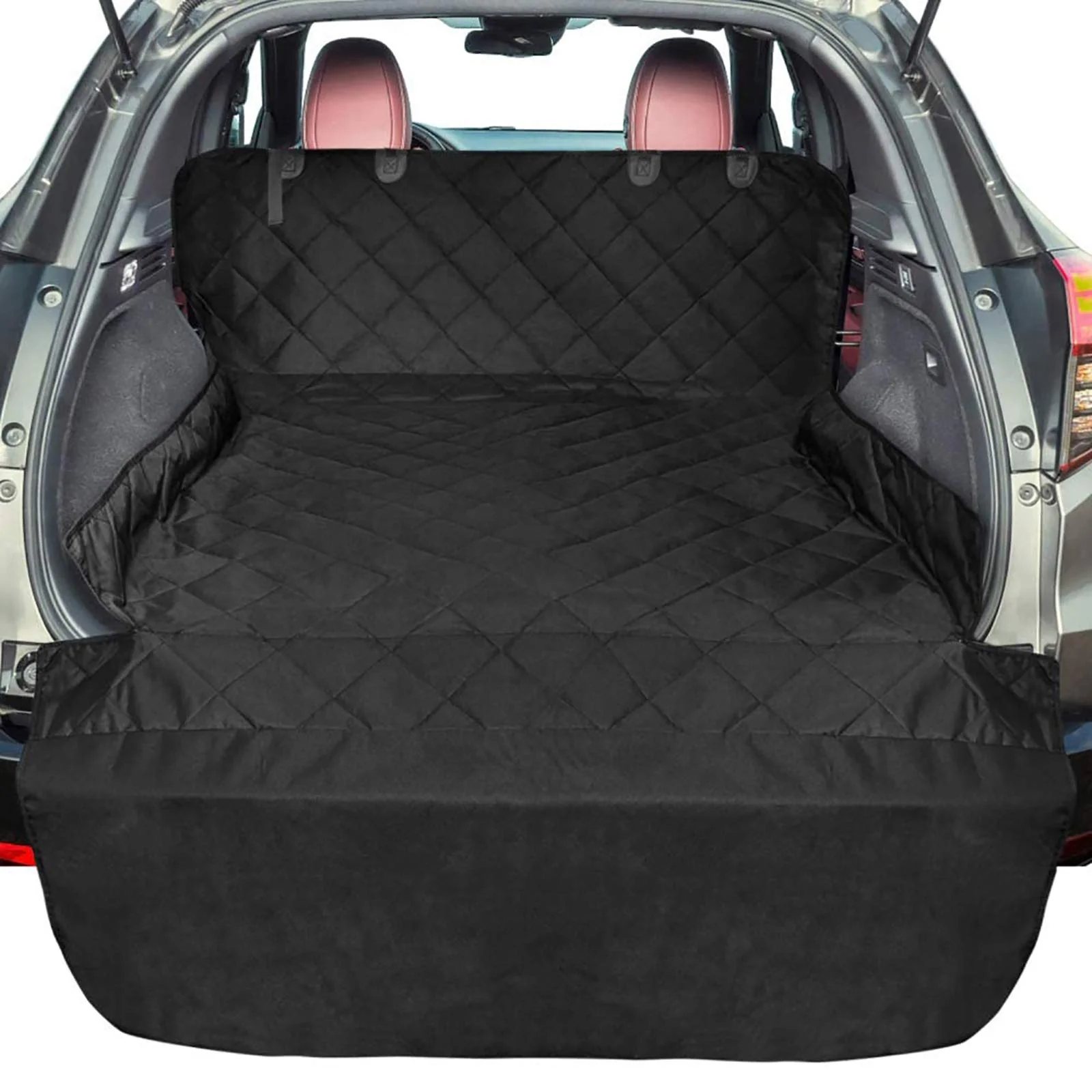 Smart F-color SUV Cargo Liner for Dogs – Upgraded Extra Large Water-Resistant Pet Cargo Cover for SU Versatile
