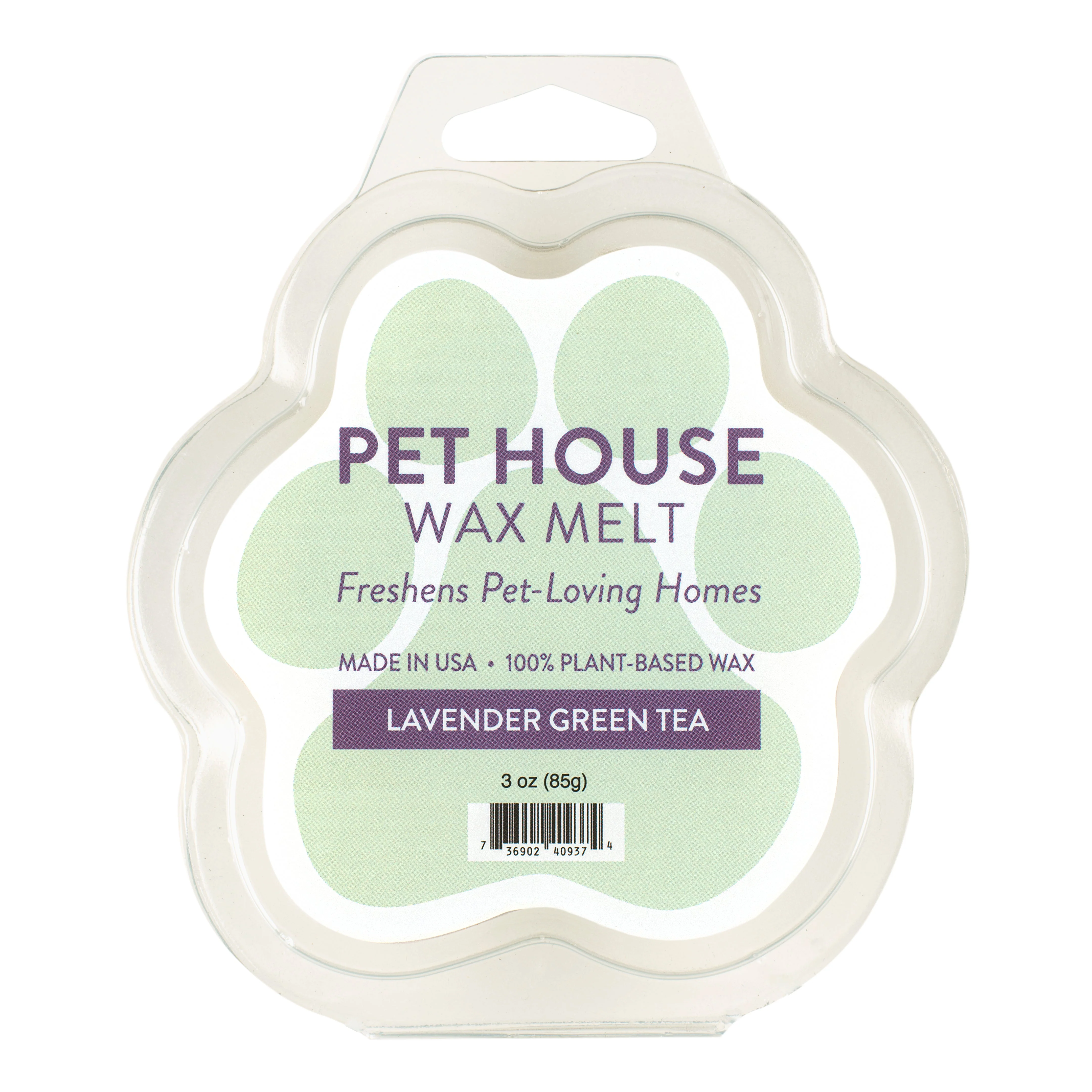 Fine Crafted Lavender Green Tea Wax Melt Fast