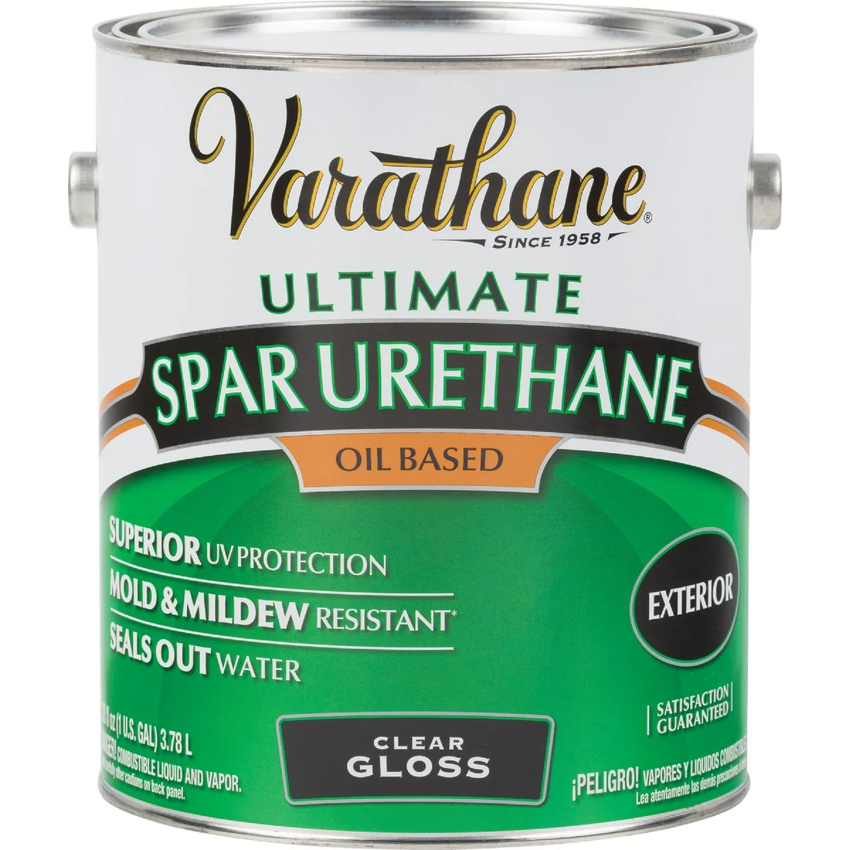 Fashionable Varathane Gloss Clear Exterior Spar Urethane 1 Gal. Reusable