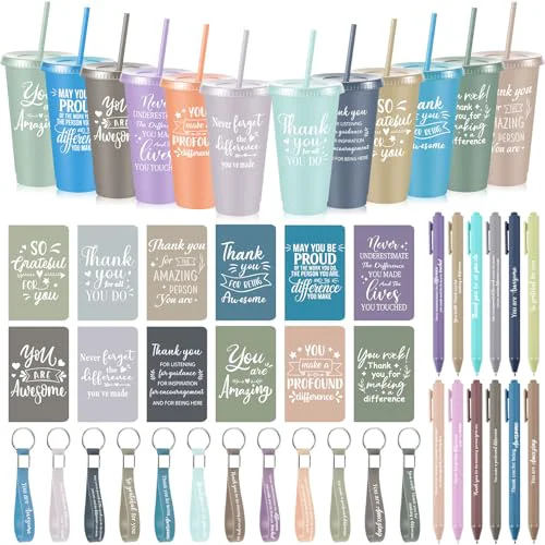 Stylish 12 Sets 48 Pcs Appreciation Gifts 48 Count Elegant