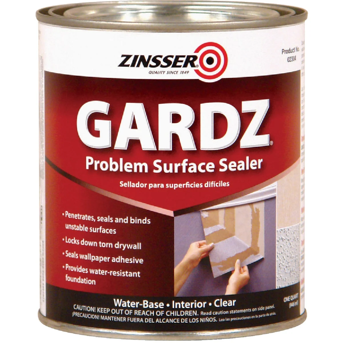 Contemporary Zinsser Gardz Water Based Low Odor Drywall Sealer 1 Qt. Exclusive