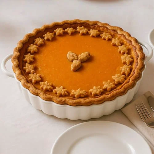 Effective 9×2in Deep Ceramic Pie Pan with Handles for Pie Quiche Tart Baking. Easy to grip Advanced