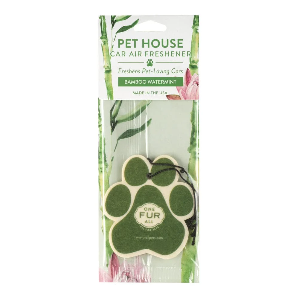Contemporary Bamboo Watermint Car Air Freshener Elite