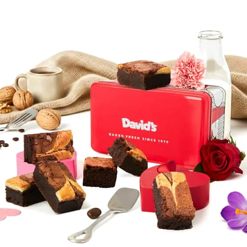 Detailed David s Cookies Cheesecake Brownies Gift Box 16 Ounce Excellent