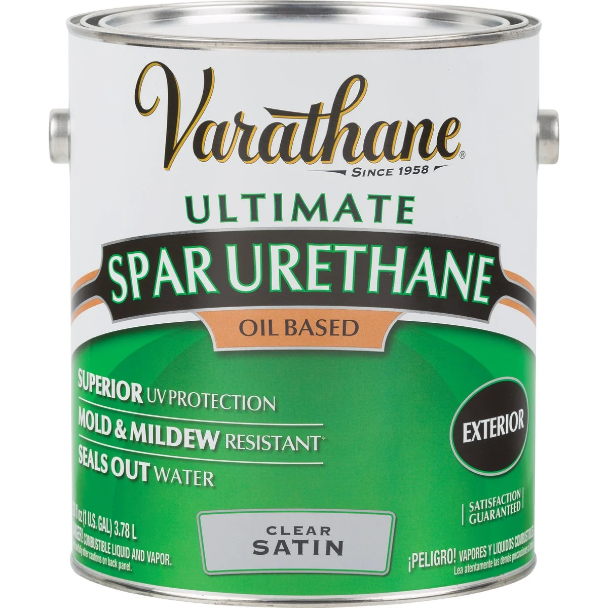 Trusted Varathane Satin Clear Exterior Low VOC Spar Urethane 1 Gal. Efficient