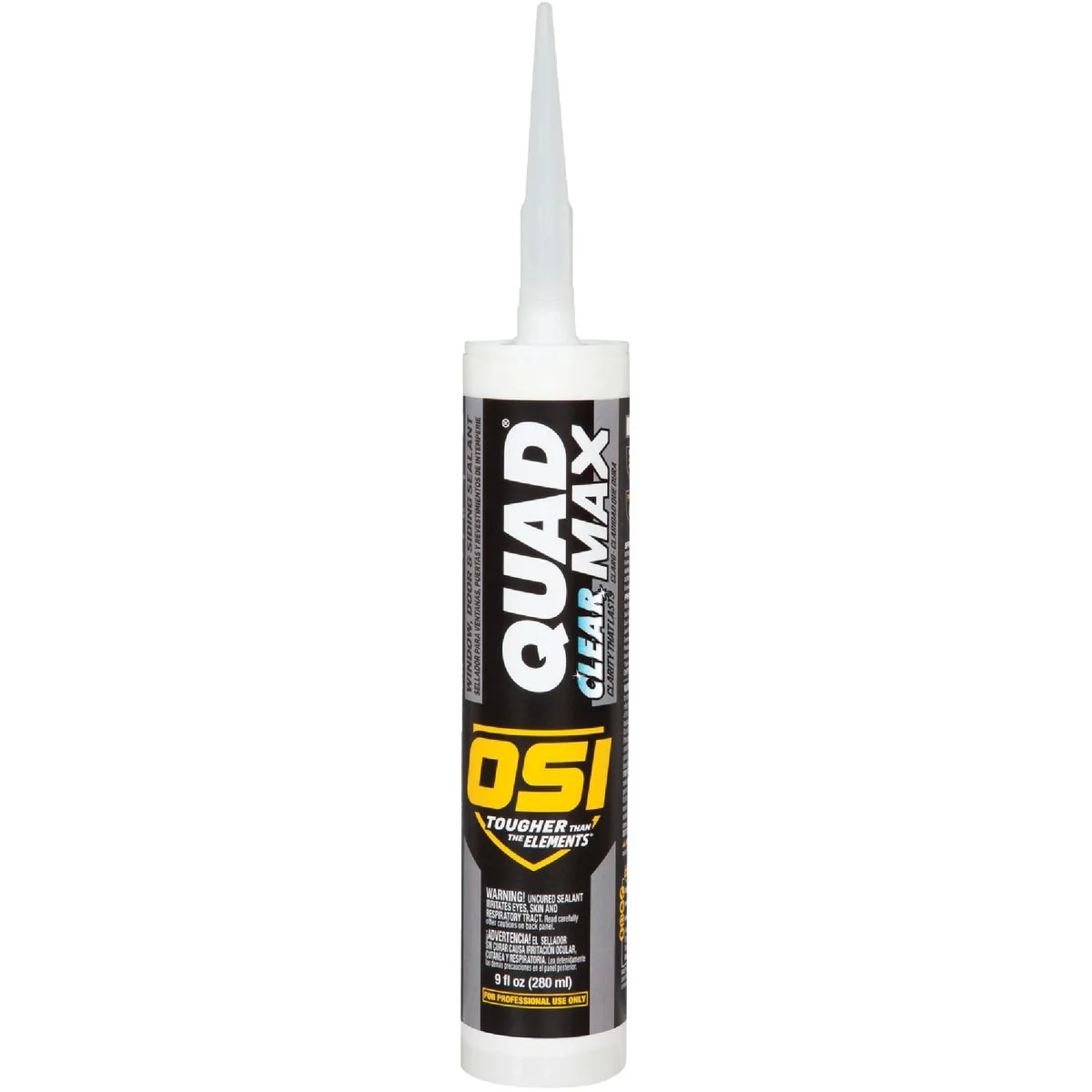 Outstanding OSI QUAD MAX 9 Oz. Sealant Clear High-Performance